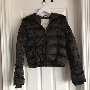 GUESS Cropped Puffer Jacket
